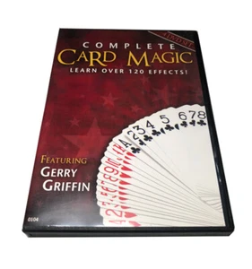 COMPLETE CARD MAGIC FEAT GERRY GRIFFIN 4-DISC DVD SET / Magic DVDs - Picture 1 of 1