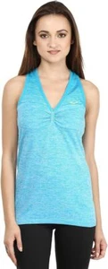 Mizuno Ladies Shirt Tshirt Top Undershirt, Blue - Atomic Blue, M - Picture 1 of 2