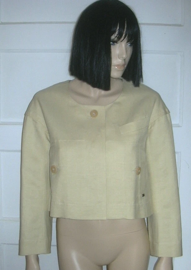 NEW SONIA RYKIEL PARIS OVERSIZED  SHORT COAT JACKET  Sz  EU 38, US 6 - Image 1 of 1