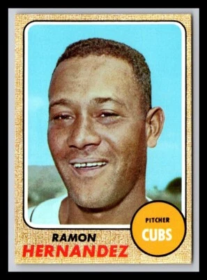 1968 Topps #382 Ramon Hernandez NM or Better - Image 1 of 2