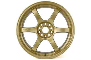 Rays Gram Lights 57DR 18x9.5 +38 5x114.3 E8 Gold Wheel - Picture 1 of 2