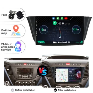 6+128G Android 14 autoradio GPS navigatore Per Fiat Iveco/Daily 2014-2021 DAB BT - Foto 1 di 13