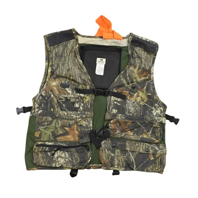 Mossy Oak Para Hombre 2XL Chaleco de Caza Pavo Chaleco Camuflaje Acolchado Espalda Multibolsillo Foto 1 de 4