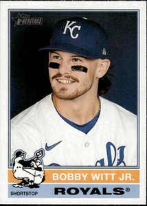 Bobby Witt Jr. 2025 Topps Heritage Baseball #92 Kansas City Royals - Picture 1 of 2