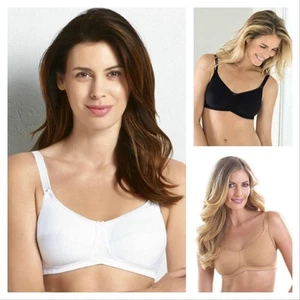Anita Care Allie Cotton Post Mastectomy Bra 5301X Non-Wired 97% Cotton Bras - Picture 1 of 8