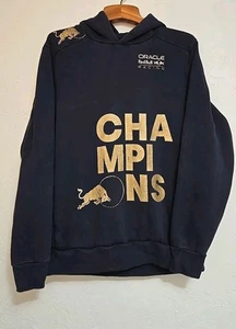 Red Bull Racing Hoodie Sweatshirt 2022 Constructors Champion Oracle Size Large - Picture 1 of 11