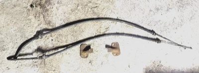Pontiac Trans Am 1970-81 eje trasero cables de freno de emergencia y soportes derecho/derecho Foto 1 de 4