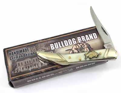 Cuchillo de Bolsillo Bulldog Palillo de Dientes Mangos Madreperla BDG-109MOP + Caja 022-Q Foto 1 de 4