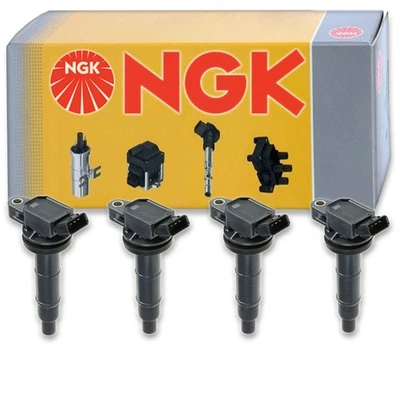 Bobina de encendido NGK de 4 piezas para Toyota Matrix 2009-2013 2,4 L L4 - Bujía aw Foto 1 de 4