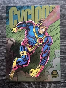 1994 Marvel Universe Power Blast Foil Chase CARD # 8 of 9 CYCLOPS - Picture 1 of 2