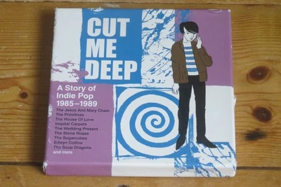 CUT ME DEEP - A Story of Indie Pop 1985-1989 - 4 CD Cherry Red box set - Image 1 of 4