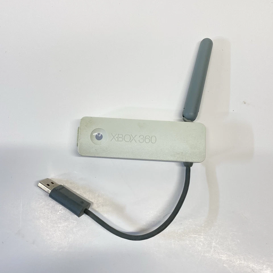 Adaptador de red inalámbrica oficial Microsoft XBOX 360 conexión a Internet WiFi Foto 1 de 4