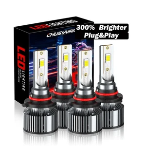 9005 H11 Faro LED 6000K Bombillas de haz alto bajo para Chevy Tahoe 2007-2021 - Imagen 1 de 24