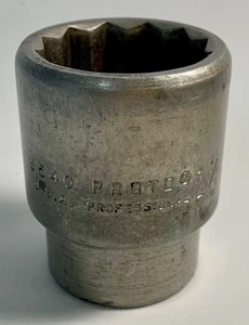 Proto 1 1/4" 12 Point Socket #5540 Made In USA 3/4" Drive - Picture 1 of 5