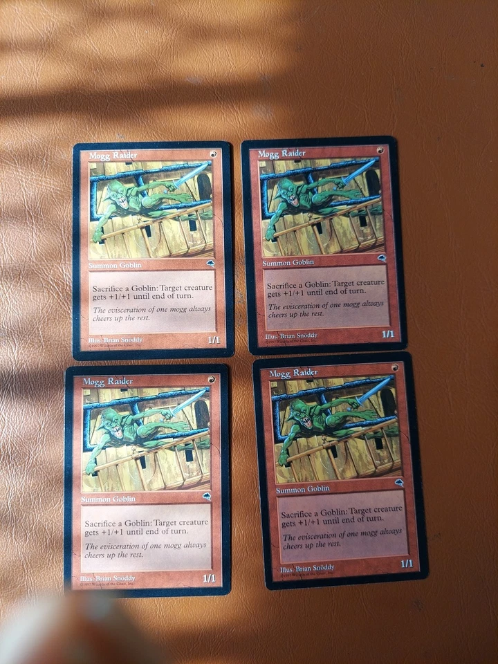 Mogg Raider x4 Tempest 4x Playset Magic the Gathering MTG LP - Image 1 of 1
