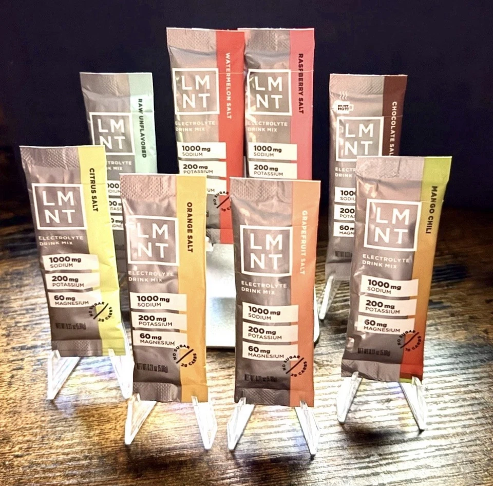LMNT Electrolytes: Build Your “Pocket Salt Vault” 30-Pack | Fast Shipping | Keto - Image 1 of 4