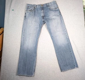 Levis SilverTab Bootcut Jeans Mens 36x32* Light Blue Loose Skater Grunge Hip Y2K - Picture 1 of 17