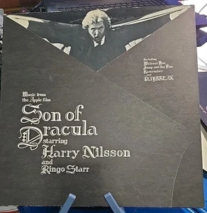 HARRY NILSSON Son of Dracula 1972 Rapple W/ Iron-on & AUTOGRAPHED - Picture 1 of 16