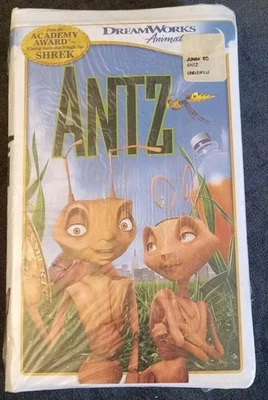 Antz (VHS, 1999, Clamshell) Disney DreamWorks New Factory Sealed With Watermark  - Image 1 of 4
