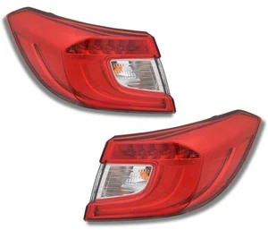 For Honda 2018-2022 Accord Sedan LED Tail Lamps Pair Set Left&Right Side - Picture 1 of 9