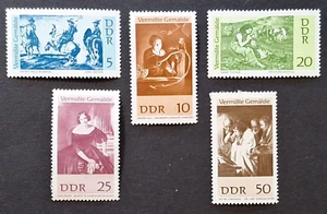 East Germany; Paintings missing from Galleries; almost complete mint set - Picture 1 of 7