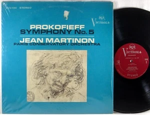 RCA VICTROLA 1s/1s Prokofieff MARTINON Symphony #5 Shrink VICS-1169 LSC-2272 EX - Foto 1 di 3