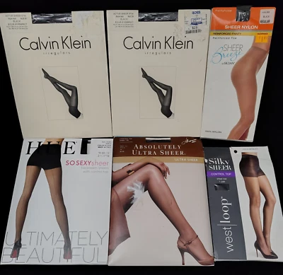 Lote Mixto Pantimedias Negras Calvin Klein Hue Gildan Hanes West Loop Talla B Mediana Foto 1 de 4