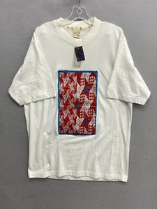 Vintage Coogi Shirt Mens XL White Embroidered Hip Hop Streetwear Tee Y2K - Picture 1 of 11