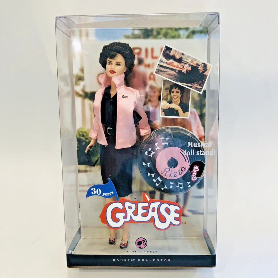 Grease The Movie Rizzo Barbie Doll Pink Ladies 30th Anniversary Mattel 2007 - Image 1 of 4
