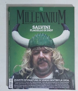 70694 MILLENNIUM 2020 n. 32 - Salvini flagello di Dio? - Fatto Quotidiano - Imagen 1 de 2