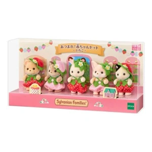 Sylvanian Families Fresa Bebés 5 Muñecas Bebé Exclusivo Calico Critters Japón - Imagen 1 de 4