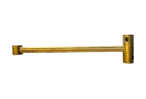Nuevo brazo puente giratorio de latón liso sin terminar de Italia - Imagen 1 de 7