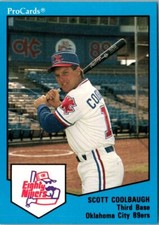 1989 ProCards Scott Coolbaugh #1512 Oklahoma City 89ers