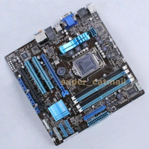 Placa madre ASUS P8H67-M PRO LGA 1155 Intel H67 Micro ATX DDR3 - Imagen 1 de 3