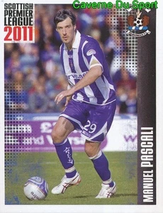 333 M. PASCALI ITALIA KILMARNOCK.FC STICKER SCOTTISH PREMIER LEAGUE 2011 PANINI - Picture 1 of 1