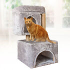 28.3' Pet Cat Tree Condo Play Tower Bed Furniture Scratching Post Perches House