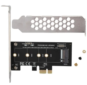 Convertisseur connecteur carte extension PCI-E vers M.2 pour disque dur M2 NGFF NVME - Photo 1/8