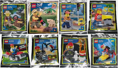 Lego City Themed Minifigure Packs New Factory Sealed - Over 35 Sets You Pick! - Image 1 of 2