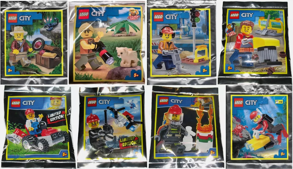 Lego City Themed Minifigure Packs New Factory Sealed - Over 35 Sets You Pick! - Image 1 of 2
