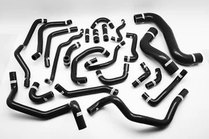 FULL Silicone Radiator & Heater Hose Kit for MT Subaru Legacy BP5 BL5 03-09 BK - Picture 1 of 10
