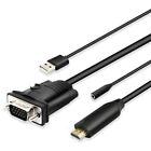4xem 4XVGAHDMIUAP6 6ft Hmdi To Vga Adapter Cable Cabl 3.5mm Audio Usb Power