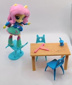 My Little Pony Equestria Girls Minis FLUTTERSHY School Cafeteria Missing Pieces