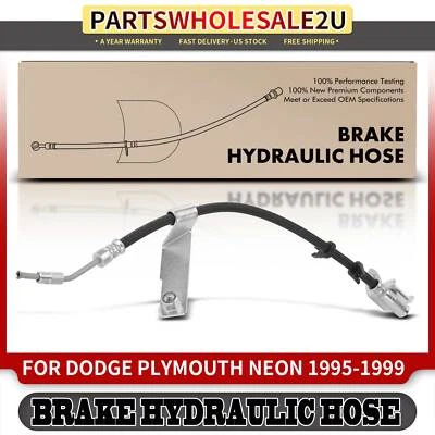 Mangueira hidráulica de freio traseiro direito para Dodge Plymouth Neon 1995 1996-1999 L4 2.0L - Imagem 1 de 4