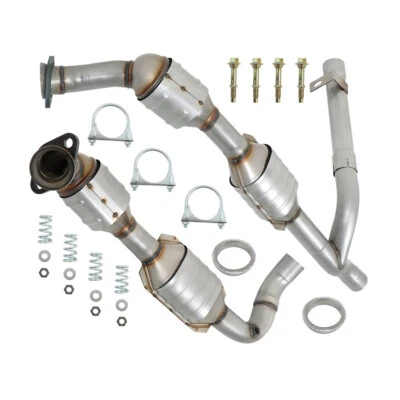 LABLT Left+Right Side Catalytic Converter For 1999-2003 Ford F150 F250 5.4L 4WD - Image 1 of 4