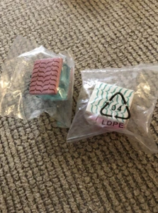 Shopkins FOOD FAIR TEMPORADA 4 ULTRA RARO NILA SLICE FF-053 & FF-059 SELLADO - Imagen 1 de 1