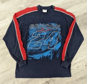 Chase Authentics Jeff Gordon Shirt XL Dupont #24 Vintage 2004 Blau Langarm - Bild 1 von 10