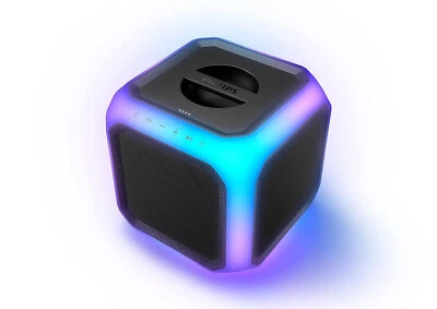 Altavoz cubo fiesta PHILIPS X7207 Bluetooth con luces de fiesta 360° nuevo Foto 1 de 4