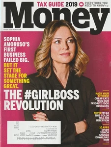 Money Magazine March 2019 Sophia Amoruso - Girlboss Revolution - Picture 1 of 1