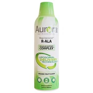 Aurora Nutrascience Mega-Liposomal R-ALA Cellular Support Complex, 200mg R-Al... - Picture 1 of 7
