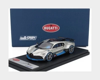 LOOKSMART LS497F BUGATTI - DIVO 2018 - ARGENT GLOSSY - SILVER CARBON - 1/43 - Immagine 1 di 2